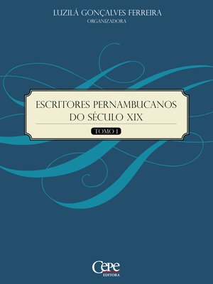 cover image of Escritores Pernambucanos do Século XIX--Tomo 1